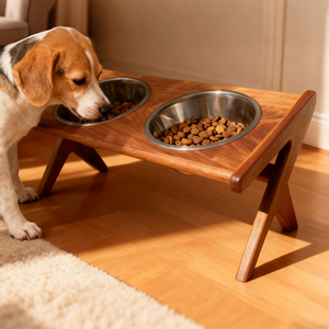 Tempat Makan Anjing Terangkat OEM, Dudukan Mangkuk Makan Hewan Peliharaan, Mangkuk Makan Anjing Terangkat - Product Image 3