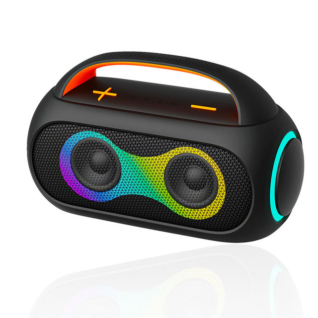 Portable Wireless BT Speaker for Outdoor Sports Waterproof Subwoofer Bluetooth Speakers with Super Bass Sound