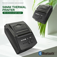 Mini imprimante thermique portable 58 mm, compatible Android/iOS, imprimante thermique USB pour système de point de vente