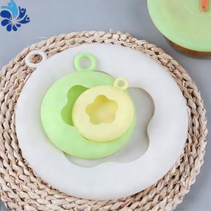 ชุดฝาปิดซิลิโคนสำหรับเก็บอาหาร Jiasile 3 ชิ้น แบบหนีบ ปิดผนึกแน่นสนิท สำหรับภาชนะครัวทรงกลม - Product Image 4