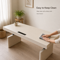 Bureau de travail ergonomique en bois massif réglable en hauteur, personnalisable, minimaliste et moderne, table d'étude pour ordinateur, bureau à domicile