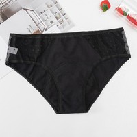 Culottes menstruelles super absorbantes pour femmes adultes, 4 couches de dentelle, sexy, anti-fuites, personnalisables, vente chaude
