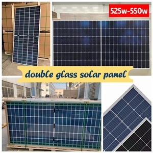 Paneles Solares Bifaciales PERC de Media Celda y Doble Vidrio de 530W-550W, Módulo Fotovoltaico de Alta Eficiencia - Product Image 2