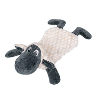 Fournisseur de jouets pour chiens en peluche durables avec logo personnalisé en gros, jouet de luxe pour animaux de compagnie