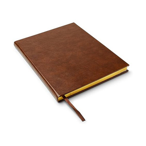 Large Printed <b>Lined</b> Journal A5 Hardcover Leather <b>Notebook</b> with Custom Logo Gift Writing Ribbon Bookmark for Work School - Product Image 2