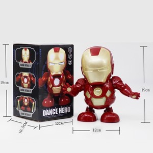 2024 Thiết Kế Mới Pin Hoạt Động Đồ Chơi Nhảy Múa Robot Anh Hùng Siêu Anh Hùng Hành Động Hình Đồ Chơi Điện Tử Nhảy Múa Anh Hùng Ánh Sáng Và Âm Nhạc - Product Image 5
