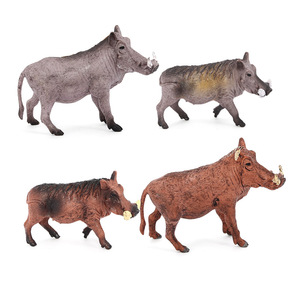 Figurines d'animaux en PVC massif en gros : Modèles de statues de cochons, sangliers et porcs sauvages - Product Image 2