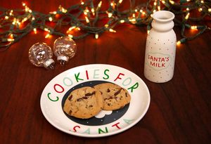 <span class=keywords><strong>Biscuits</strong></span> pour assiette de père Noël en céramique et pot à lait <span class=keywords><strong>du</strong></span> père Noël Traditions de la veille de Noël et activités de vacances pour enfants - Product Image 2