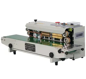 Hot Sale Automatic Continuous Band Sealer And Plastic Bag Sealing Machine/ Bag Sealing Tape Machine with Cheap Price
