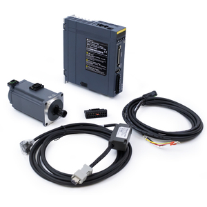 Kit de Motor AC Monofásico de 220V con Codificador Absoluto de 17 Bits, IP67, 400W, 3000 RPM, Accionamiento por Pulsos, Impermeable, con Servo - Product Image 1