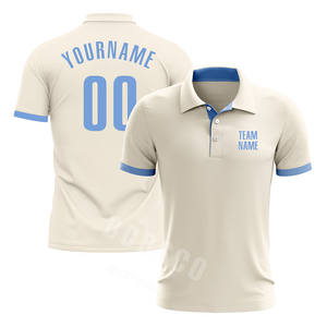 Custom Wit Golfpoloshirt Polyester Spandex Wit Poloshirt Met Kraag - Product Image 4