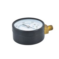 Double-An Y60 Iron Brass Connection Bourdon Tube Pressure Gauges 0-4MPa Range for Industrial Applications