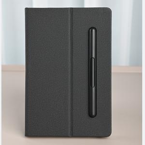 Carnet de notes A5 vierge en cuir de qualité supérieure avec couverture pliable, journal/agenda exquis avec stylo double pointe pour cadeaux d'entreprise - Product Image 1