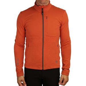 ELBRUS rivestito in pile di poliestere uomo Polartec antivento e caldo cappotto con cappuccio con colletto rialzato con decorazione autunnale in pelliccia stampa - Product Image 1