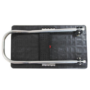 काले चार पहिया कारोबार मिनी हैंड ट्रॉली फोल्डेबल कार्ट फोल्डेबल कार्ट अधिकतम 150 किलोग्राम क्षमता 400*670 मिमी - Product Image 4