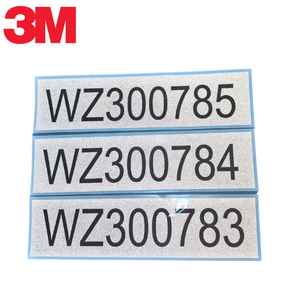 สติกเกอร์สะท้อนแสงเกรดเชิงพาณิชย์ 3M 610C ของแท้ ขนาดสั่งทำได้ ป้ายจราจรสะท้อนแสงสำเร็จรูป - Product Image 2