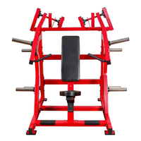Dispositivo de entrenamiento muscular del pecho Máquina de prensa de pecho sentada Peso ajustable Empujador de pecho inclinado sentado para usos de entrenamiento múltiple