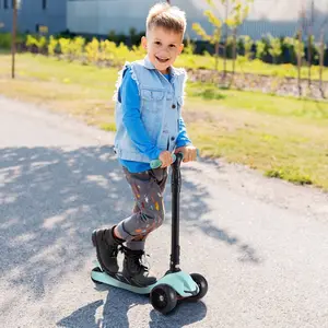 Patinete multifunción de 3 ruedas para niños, mini scooter de bebé con luz led, alta calidad, precio barato, nuevo modelo