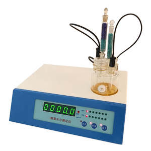 Automatisches Öl-Wasser-Gehaltsprüfgerät Volumetrische Testmethode Feuchtigkeitsanalysator Coulometrische Titrationsanlage <span class=keywords><strong>Karl</strong></span>-<span class=keywords><strong>Fischer</strong></span>-Titrator - Product Image 4