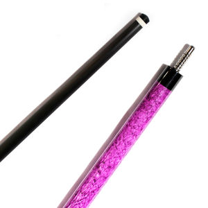 OKHEALING Queue de billard à joint radial professionnel à 8 fils-Violet Quicksand Carbone/Verre Butt & Arbre à faible déflexion de 12mm - Product Image 5