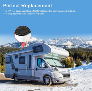 Joint d'étanchéité en vinyle pour aérateur de toit de camping-car, compatible avec les aérateurs de toit Hengs et <span class=keywords><strong>Camco</strong></span> - Product Image 4