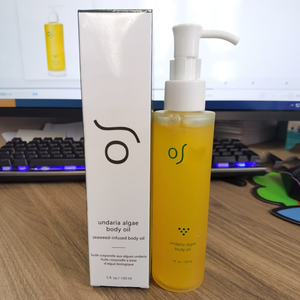 Aceite corporal reafirmante de algas Undaria de etiqueta privada, humectante ligero no graso, aceite de masaje corporal vegano - Product Image 3