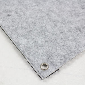 Nouveau tissu en mousseline de soie rouge, étoffe <span class=keywords><strong>feutre</strong></span> de polyester avec impression personnalisée, 1mm, 150gsm - Product Image 2