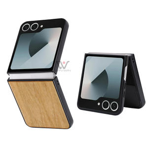 Funda fina de madera con patrón de teléfono para Samsung Galaxy <span class=keywords><strong>Z</strong></span> Fold 7, funda protectora de PC a prueba de golpes, fundas de nogal para Samsung <span class=keywords><strong>Z</strong></span> <span class=keywords><strong>Flip</strong></span> 7 - Product Image 1