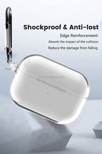 Funda flexible con llavero de TPU a prueba de golpes, protector de cristal para auriculares <span class=keywords><strong>airpods</strong></span> ro 2 Generación, novedad de <span class=keywords><strong>2023</strong></span> - Product Image 4