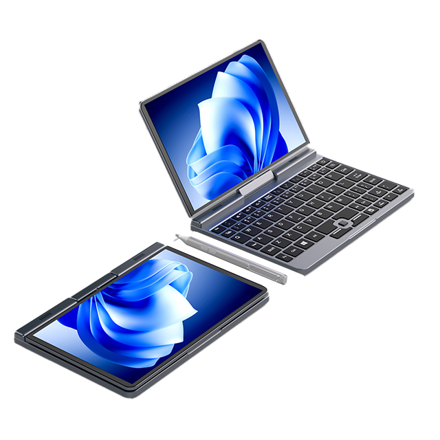 Mini Laptop 8 Inch Touch Screen Intel Lake N100 12GB DDR5 WiFi 6 2 in 1 Laptop Notebook Tablet PC Pocket Laptop