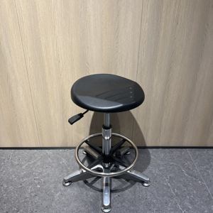 Vente directe de manufacture, tabourets/chaises de centre commercial de réception d'usine de bureau à rotation réglable en hauteur en matériau PU de qualité supérieure - Product Image 4