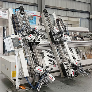 WEIKE CNC alta calidad aluminio ventana puerta cuatro cabezas esquina conjunto <span class=keywords><strong>prensa</strong></span> máquina prensadora - Product Image 6