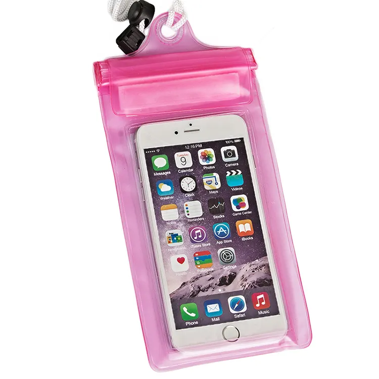 YUANFENG-bolsa impermeable para teléfono móvil, funda de baño con logotipo personalizado