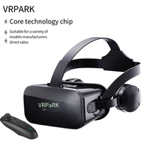 VRPARK Box One Lunettes de réalité virtuelle 4K HD avec casque audio, écran 100 pouces en résine, Nouvelle version, Vente en gros, Matériel, Films, Jeux
