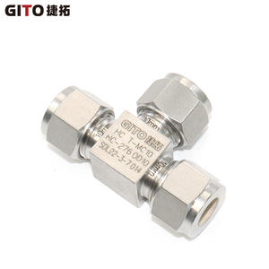 HC-276 Hastelloy Alloy T-Connector High-Pressure Compression Fitting for <b>Other</b> <b>Connectors</b> - Product Image 5