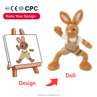 Mainan boneka kualitas tinggi bersertifikasi CE & CPC dibuat sesuai pesanan dengan Logo OEM ODM mainan mewah pengisi katun PP untuk anak-anak