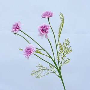 Arreglo Floral, Encantadora Rama Pequeña <span class=keywords><strong>de</strong></span> Crisantemo y Margarita <span class=keywords><strong>de</strong></span> Seda Artificial, Ecológica, Impermeable, para el Día <span class=keywords><strong>de</strong></span> San Valentín - Product Image 3