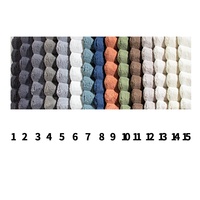 Tissu d'ameublement en velours côtelé tricoté 100 % polyester TengHui pour housses de canapé – Prix usine