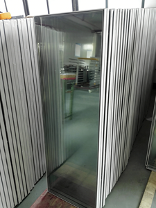 Accessoires de <span class=keywords><strong>porte</strong></span> de congélateur et de réfrigérateur en aluminium à revêtement trempé, en verre creux, chauffants électriquement, personnalisés en usine - Product Image 2