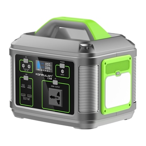 Station d'alimentation portable 600W 128000mAh 409.6WH Haute capacité 150W Alimentation énergétique pour le camping Générateur mobile extérieur - Product Image 1