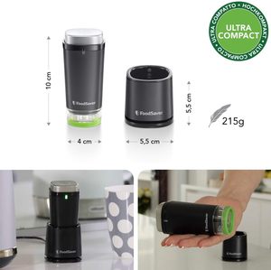 Station de recharge pour scelleuse <span class=keywords><strong>sous</strong></span> <span class=keywords><strong>vide</strong></span> sans fil portable <span class=keywords><strong>FoodSaver</strong></span> |   Mini scelleuse <span class=keywords><strong>sous</strong></span> <span class=keywords><strong>vide</strong></span> en plastique pour 1 récipient de mise en conserve - Product Image 2
