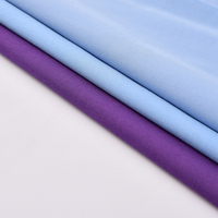 Großhandel weich warm einfarbig Polyester Baumwoll tuch Stoff haut freundlich für Jungen Mädchen Futter Röcke Craft Home Decor