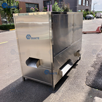 Nouvelle ligne de Production d'oignons électrique 500kgh/1000kgh éplucheur et découpeuse de tête/racine pour l'application alimentaire