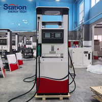Station-service à 4 pistolets Tatsuno, distributeur de carburant, machine de pompage d'essence avec système de paiement par carte pour le Nigéria