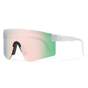 The Sunglasses 2023 Cost-effective Cycling Sunglasses Outdoor Bicycle Brand Custom Logo Driving Running UV400 Windproof PC Sport Sunglasses