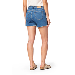 Pantalones vaqueros cortos de mezclilla con diseño informal OEM personalizado para mujer, logotipo personalizable, el mejor precio de Bangladesh - Product Image 2
