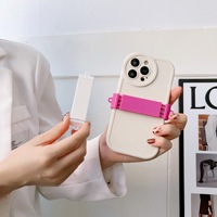 Clip Diagonal Dack adecuado para IPhone14ProMax Apple 12 funda de teléfono 13 Forma de Lappel DIY accesorios colgantes para teléfono móvil