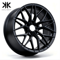 Jantes forgées concaves en maille Y 18 19 20 21 22 pouces, jantes en alliage noir mat 5x114.3 5x112 5x120