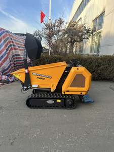 Mini-transporteur sur chenilles pas cher, camion à benne basculante en caoutchouc, camion à benne basculante à vendre avec CE/EPA, neuf et d'occasion - Product Image 3