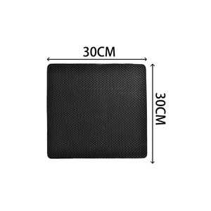 แผ่นรองควบคุมทรายแมว 55x75 ซม. แผ่นกรองทรายรูปสี่เหลี่ยมผืนผ้า EVA สำหรับแมว - Product Image 4
